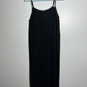 Elegant Black Sleeveless Dress